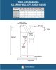Szlafrok Wellsoft Junior Granat 122-128 cm 300 g/m2 